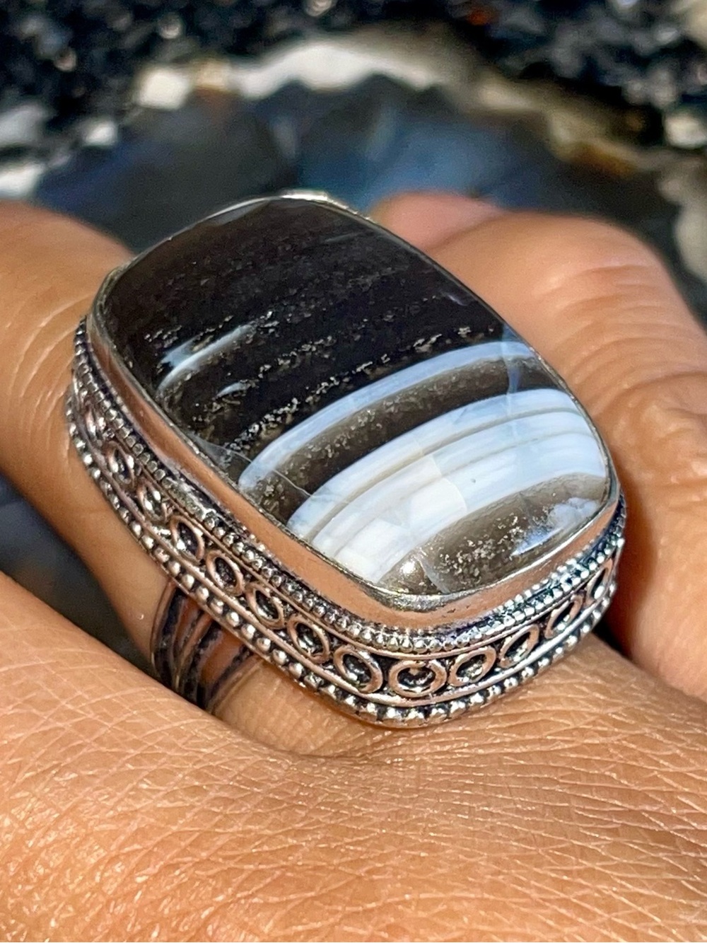 Owyhee Opal Ring Size 7